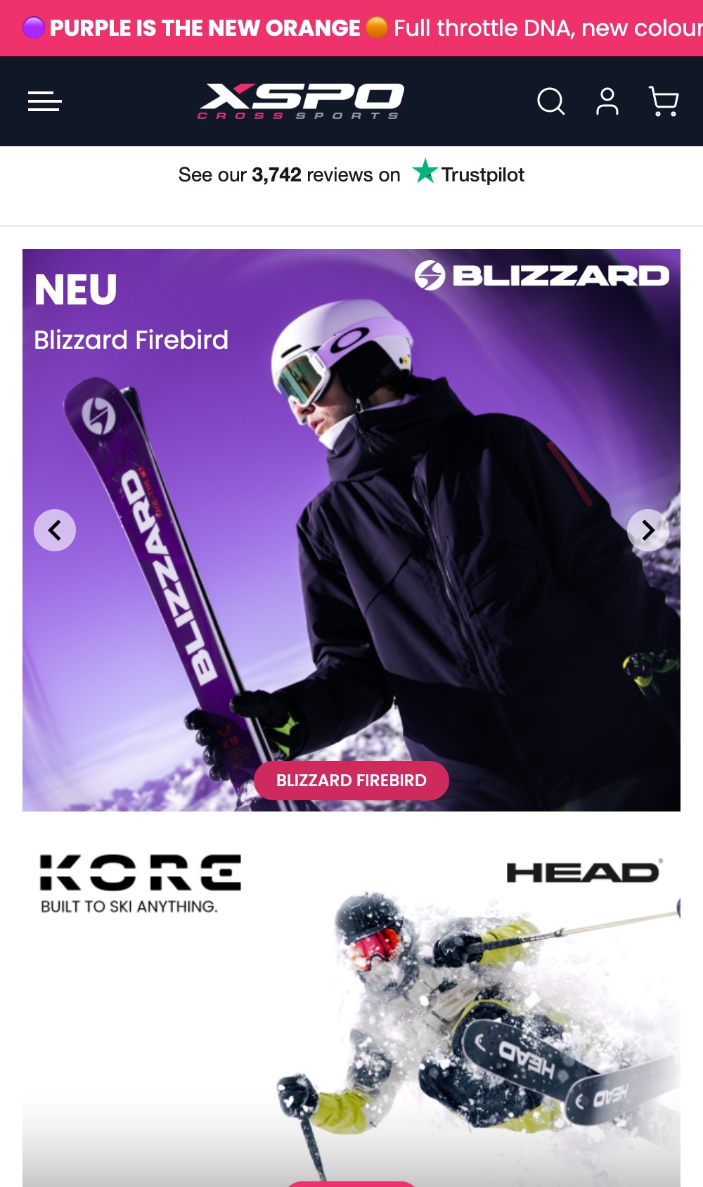 XSPO Launches New Storefront